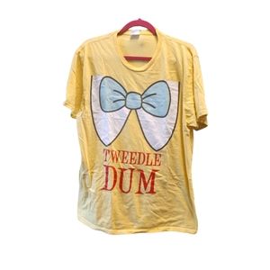 Vintage Yellow Alice in Wonderland Graphic Tee
